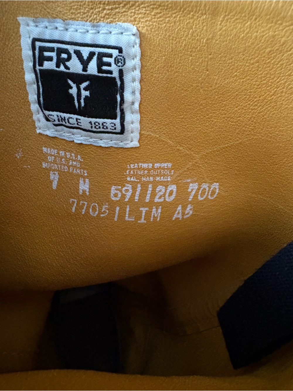FRYE πΊπΈ Campus 14L Boots Size 7 - Picture 15 of 16